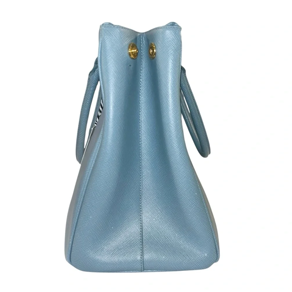 Prada Galleria Large Lux Saffiano Leather Double Zipper Dual Top Handle tote bag - Picture 5 of 8